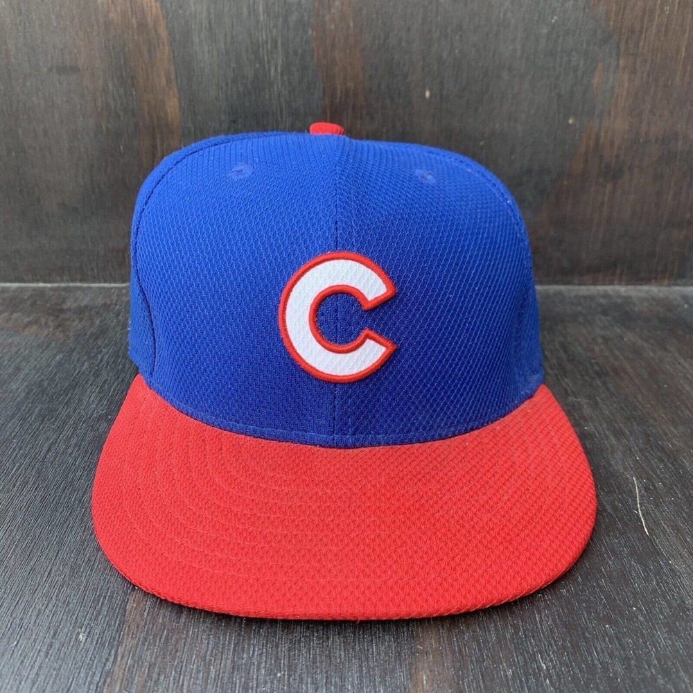 Chicago Cubs New Era Fitted Hat Size 7